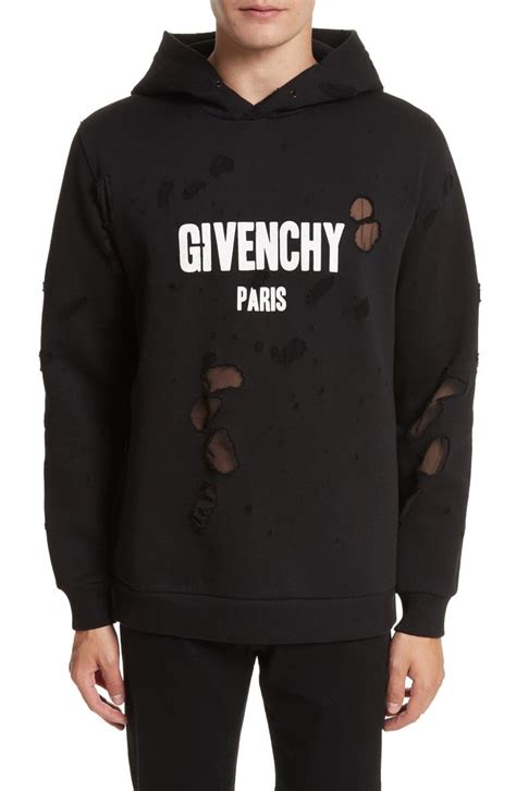 givenchy hoodie shark|givenchy hoodie distressed.